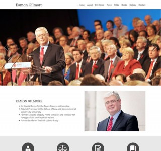 Eamon Gilmore Responsive Website Design