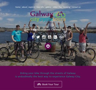 Galway City Cycle Tours Web & Logo Design