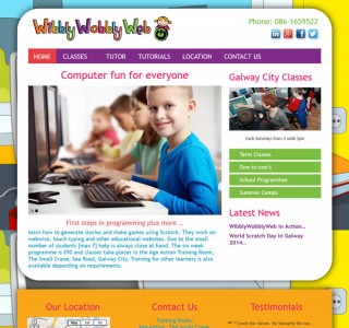 Wibblywobblyweb Computer Training Galway Web Design