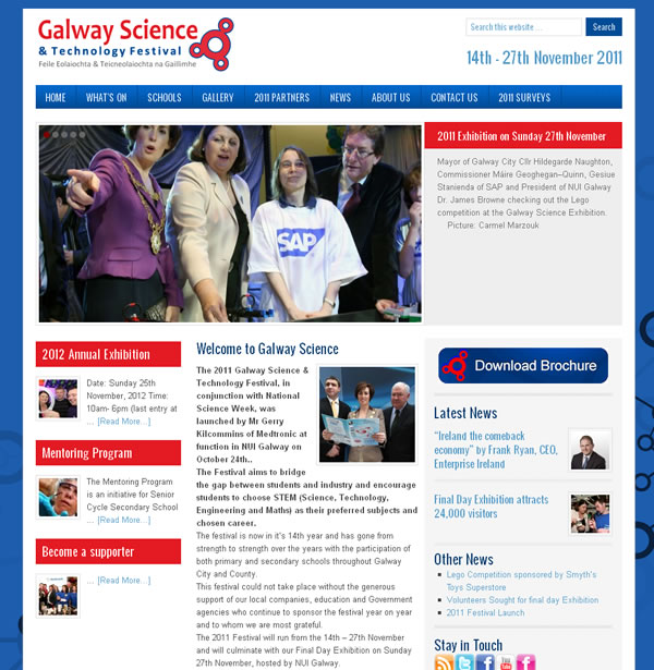 Galway Science website