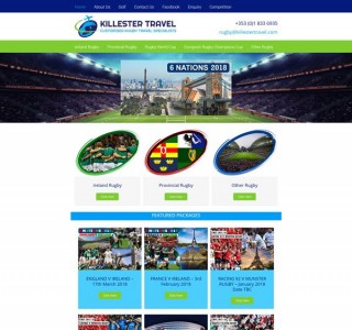 Rugby Travel Logo Web Design Dublin Rugby Travel Logo Web Design Dublin