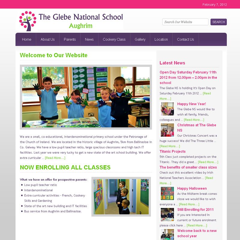 The glebe national school
