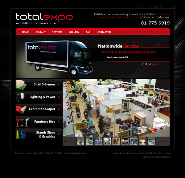 Total Expo Galway Website Designers